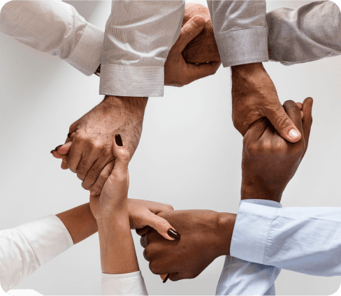 Doctor with diagnostic equipment